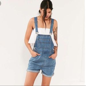UO BDG Essential Denim Shortall Overall